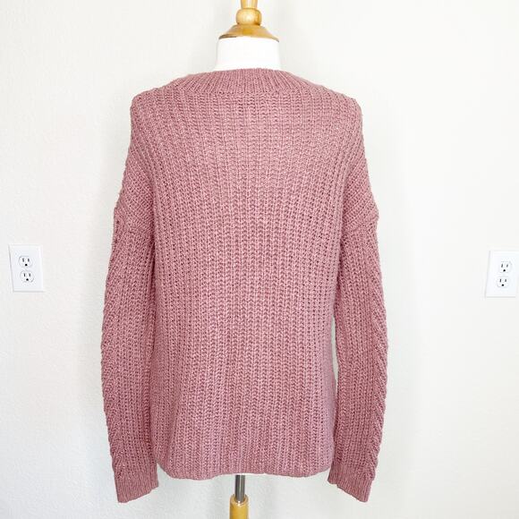 Lucky Brand Mixed Knit Sweater - Picture 4 of 5